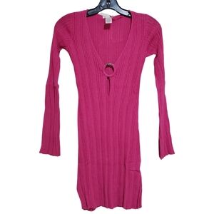 L*Space Wailea Swim Cover Up Bougainville Pink Vacation NWT 💕